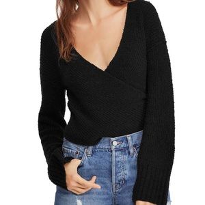 Free people wrap sweater